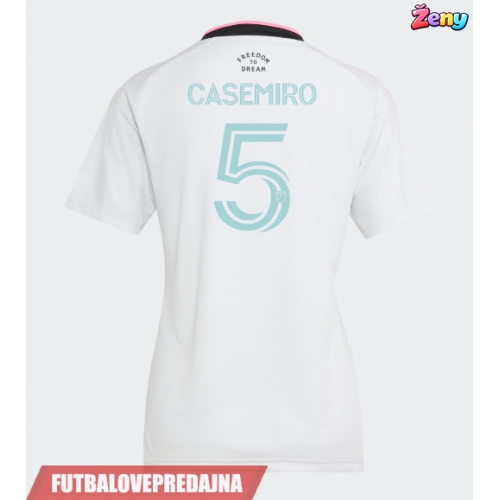Lacne Ženy Futbalové dres Inter Miami Casemiro #5 2026-27 Krátky Rukáv - Tretina